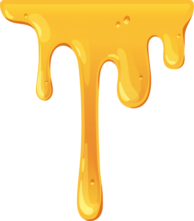 Dripping Honey Illustration
